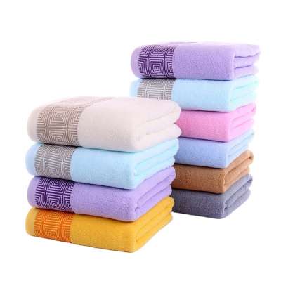 wholesale buy 100% cotton bath towels custom logo bath towel customized made print towel